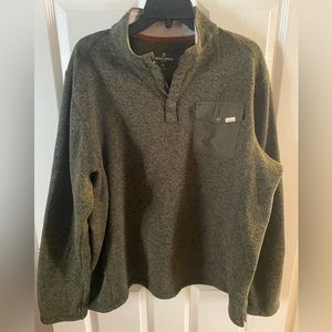 Men’s Woolrich quarter zip. Size XL.